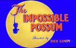The Impossible Possum (Short 1954)